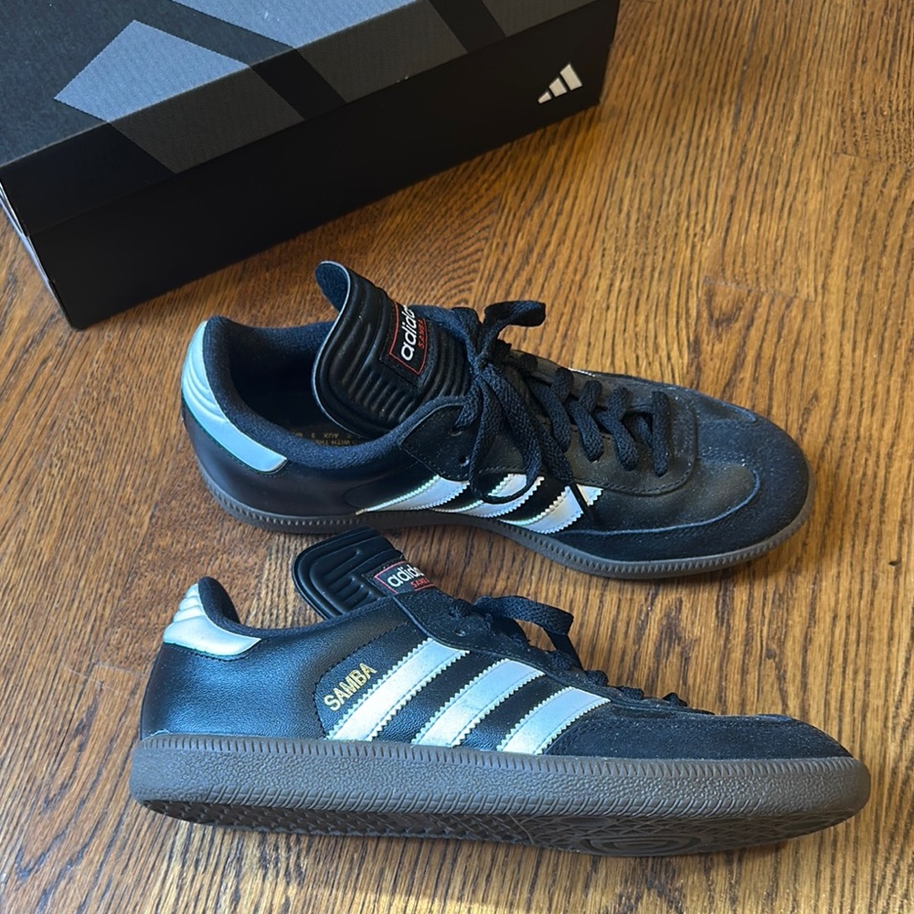 Adidas Samba Black and White Sneakers